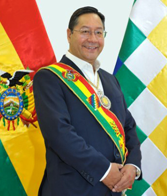 Actual Presidente de Bolivia Don Luis Arce Catacora